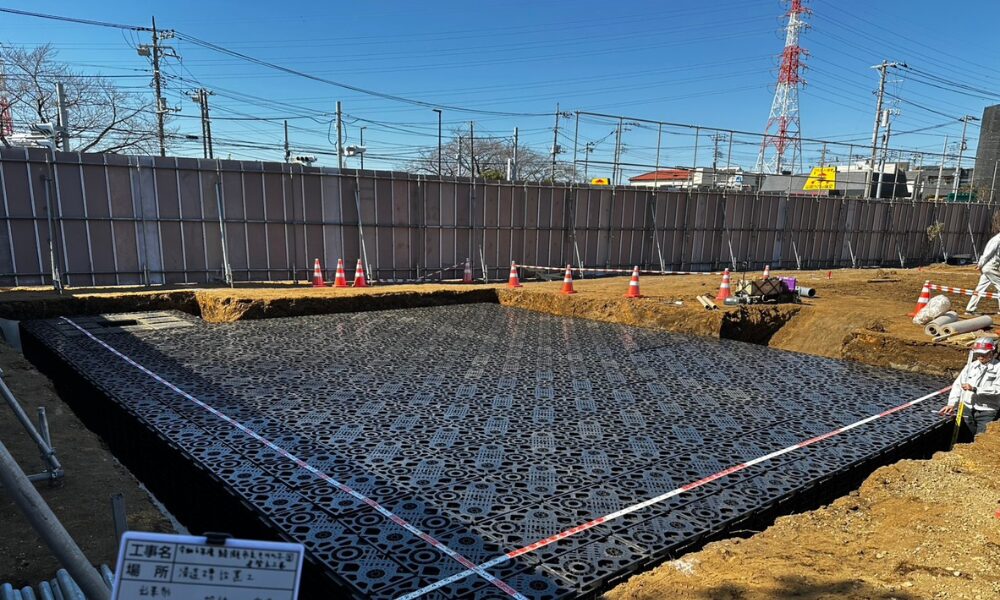ブロック組み立て完了