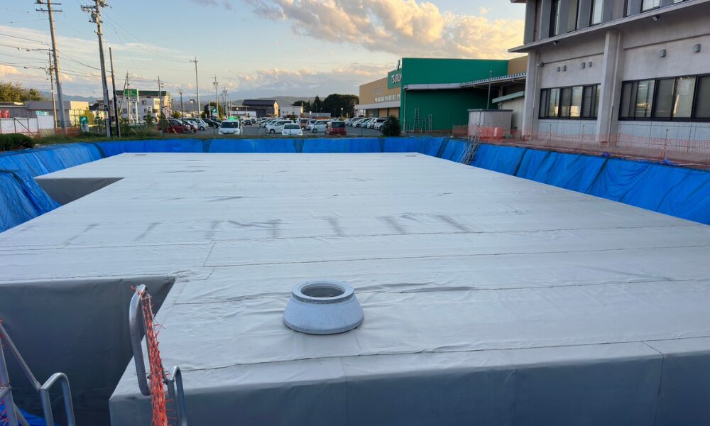 シート敷設状況