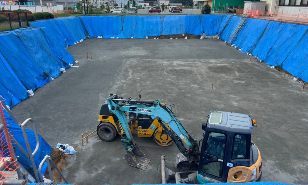 貯留槽　施工前